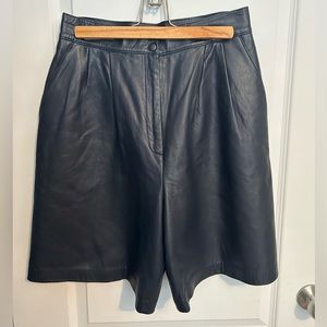 Like new Danier Leather shorts
